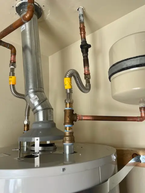 Water heater installation and plumbing repair in Sunsweet